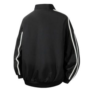 เสื้อกันหนาวผู้ชายแบบลำลองปี 2026  เสื้อถักซิป  ลายแจ็คการ์ด  เสื้อคลุมลายกราฟิก  เสื้อแจ็คเก็ตแบบนักแข่ง  เสื้อถักนิตติ้ง - Product Image 3