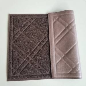 TaizhouโรงงานผลิตPvc <span class=keywords><strong>Eco</strong></span> <span class=keywords><strong>Friendly</strong></span> <span class=keywords><strong>Cat</strong></span> <span class=keywords><strong>Litter</strong></span> Catcher <span class=keywords><strong>Mat</strong></span>สัตว์เลี้ยงPvcให้อาหาร - Product Image 4