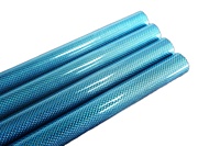 Tube en fibre de carbone OEM 1200 mm 100 %, dimensions personnalisables, résistant aux hautes températures (0-200°C), faible teneur en cendres, pour blanks de cannes à pêche