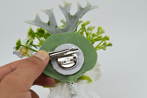 Broche de <span class=keywords><strong>Flores</strong></span> <span class=keywords><strong>Preservadas</strong></span> en Mini Ramo, Esmalte Hecho a Mano, Color Rosa, para Novios, Bodas, 2024 - Product Image 6