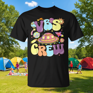 Camiseta Premium Promocional VBS Crew Stellar 2024 para la Escuela Bíblica de Vacaciones - Product Image 3