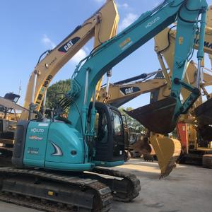 Excavadora Hidráulica de Orugas KOBELO SK125UR de 35 Toneladas, Original de Japón, de Segunda Mano, a Bajo Precio, con Motor Original - Product Image 2