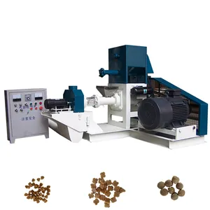 China factory 100kg/h dog food making machine//extruder for pet food