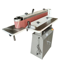 Sander à bande oscillante horizontal vertical industriel pour métal et bois