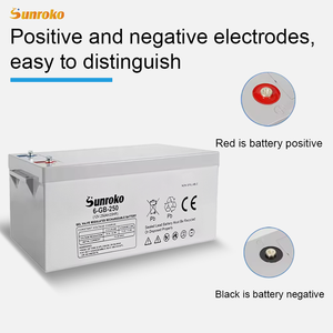 Baterías Solares <span class=keywords><strong>de</strong></span> <span class=keywords><strong>Gel</strong></span> <span class=keywords><strong>de</strong></span> Ciclo Profundo Sunroko 12V 100Ah 250Ah 300Ah, Batería Solar <span class=keywords><strong>de</strong></span> Plomo-Ácido <span class=keywords><strong>AGM</strong></span> para Almacenamiento <span class=keywords><strong>de</strong></span> Energía - Product Image 4
