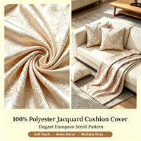 Tissu Jacquard Brocart 100% Polyester Teint et Texturé, Écologique, Respirant, Élégant, Poids Moyen, Prix Compétitif