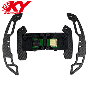 Palettes de changement de vitesse magnétiques en fibre de carbone pour Ford Mustang Ecoboost S650 GT GT350 GT500 Shelby 2024-2026 - Product Image 1