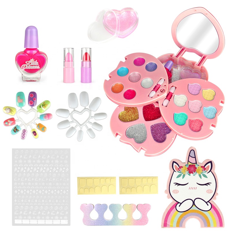 ZYRA TOYS ZR-17B - Beautiful Heart Makeup Set for Girls