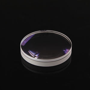 Lentes de reloj acromáticas ópticas OEM, lupa convexa plana de cuarzo de zafiro de doble cúpula - Product Image 5