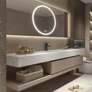 Meilleures ventes de meubles de salle de bain modernes en céramique flottante à poser au mur - Product Image 2