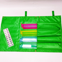 Sac de rangement pour jeu de mahjong avec logo brodé personnalisé, sac de rangement pour jeu de mahjong, pochettes de rangement pour jeu de mahjong, sac de rangement pour tuiles de mahjong en nylon pliable pour femmes