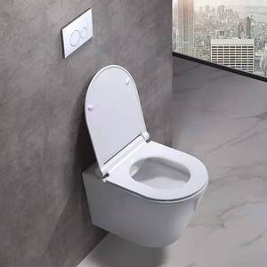 Youpin mediag — piège à suspension murale, toilette, suspension, sans bords, <span class=keywords><strong>Wc</strong></span>, porcelaine - Product Image 2