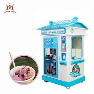 Macchina automatica per gelato commerciale ad alto profitto Soft Serve venditrice di gelato Self-Service 24 ore con multifunzione - Product Image 2