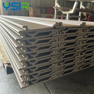 Linyi Yansen colori durevoli di alta qualità impermeabile a prova di fuoco rivestimento facile da installare legno composito in <span class=keywords><strong>Pvc</strong></span> Wpc pannello di parete esterna - Product Image 6