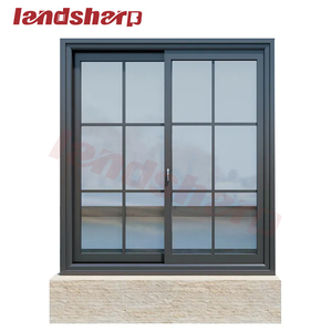 Cửa sổ trượt nhôm landsharp tùy chỉnh phá vỡ nhiệt hai lớp kính cường lực vào trong và ra ngoài - Product Image 1