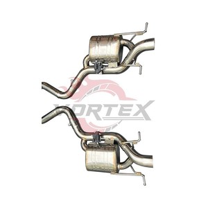 Tuyau d'échappement Catback en acier inoxydable, soudure TIG à l'échelle de poisson, épaisseur 1,5 mm, sons agressifs pour Benz Classe S W222 W223 S400 S450 - Product Image 5