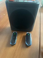 Mini amplificateur de voix avec microphone Lavalier sans fil Amplificateur de voix personnel pour enseignants pour conférences vocales