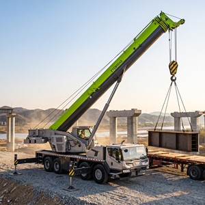 <span class=keywords><strong>Grue</strong></span> sur camion d'<span class=keywords><strong>occasion</strong></span> ZTC800A5 80t avec contrepoids complet de 25t et contrepoids <span class=keywords><strong>auxiliaire</strong></span> auto-démontable à faible coût d'exploitation - Product Image 6