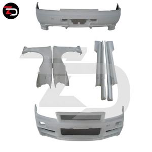 Kit de Carrocería Estilo <span class=keywords><strong>Z</strong></span> Tune para R34 <span class=keywords><strong>GTR</strong></span> de 2 Puertas con Parachoques Delantero, Parachoques Trasero, Guardabarros y Faldones Laterales - Product Image 5