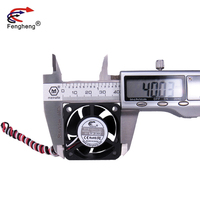 FH4020 40 mm Gleichstrom-Kühlung ventilator 40 × 40 × 20 mm großes Luftvolumen Auspuffventilator 5 V 12 V 24 V 0,5 W / 2,4 W 4500/8500 RPM Kunststoff Restaurant OEM