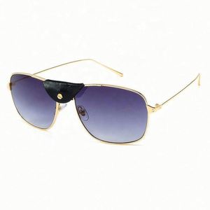 Custom Logo New Arrivals Fashion Vintage Man Driving <b>Sunglasses</b> UV400 Metal Frame Oversized Men <b>Sunglasses</b> - Product Image 5