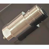 Sensor Akselerasi Piezoelektrik SKA-102T Sensor Getaran IEPE Sensitivitas 100 MV/g Rentang 80g untuk Deteksi Posisi Gerakan