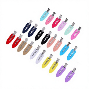 Nouvelle Pince à Cheveux Métallique <span class=keywords><strong>Couleur</strong></span> Bonbon pour <span class=keywords><strong>Femme</strong></span>, Clip Latéral Simple pour Cheveux Défrisés, Mignon et Doux, Fait Main, Idéal pour Frange, Cadeau - Product Image 1