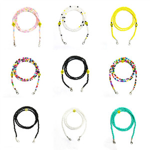 Cadena para Gafas y Mascarillas con Cara Sonriente, Cuentas de Vidrio Coloridas, Unisex, Primavera 2023, Origen Jinhua - Product Image 2