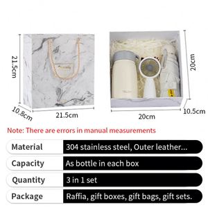 ชุดขวดน้ำ ร่ม แก้วน้ำสุญญากาศ พร้อมกล่องของขวัญสำหรับองค์กร  รับทำตามสั่งพร้อมสกรีนโลโก้ - Product Image 5