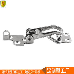 Abrazadera de Puerta de Sujeción Rápida, Herramienta de Sujeción de Acero Inoxidable, Pestillo de Bloqueo, Hebilla de Caja, Dispositivo de Sujeción Rápida - Product Image 5