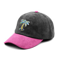 Casquettes de papa en daim personnalisées avec logo brodé à 6 panneaux en gros sur Alibaba