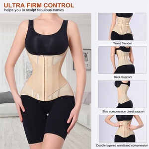 Ceinture Amincissante Posture Ajustée <span class=keywords><strong>Gaine</strong></span> de Sudation Serre-Taille Anti-Douleur <span class=keywords><strong>Ventre</strong></span> <span class=keywords><strong>Plat</strong></span> pour Femmes - Product Image 2
