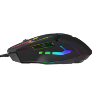 Ventes chaudes Moins cher Bonne qualité Conceptions ergonomiques Souris de jeu optique réglable avec éclairage RVB pour joueur
