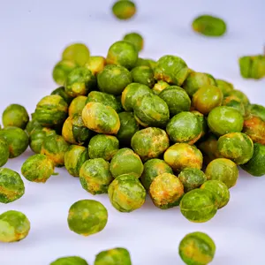 Dry Snack Roasted Garlic Salted Fried Peas Small Pea Price Cheap Leisure Wasabi Yellow Peas