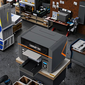 طابعة نافثة للحبر صغيرة A3 جديدة تعمل بالأشعة فوق البنفسجية مع دقة مسطحة رأس طباعة تلقائي مرن Eggshell I3200 لمواد الطباعة بحبر الأشعة فوق البنفسجية - Product Image 1