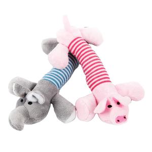 Nuovi giocattoli per cani Cucciolo di Cucciolo di Cucciolo di Cane <span class=keywords><strong>Squeaky</strong></span> <span class=keywords><strong>Squeaky</strong></span> Giocattolo di peluche Interattivo per Cucciolo Suono Maiale Anatra Elefante - Product Image 3