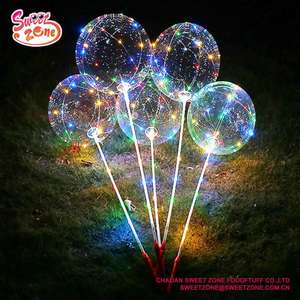 18 بوصة بوبو الكرة مع مصباح ليد و عصا بالون لعبة - Product Image 3