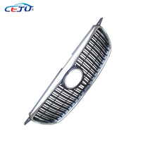 Parrilla de malla de parachoques delantero de coche estilo Altis ABS cromado para Toyota Corolla Sedan 9th Gen E130 CE LE S XRS 2003-2008