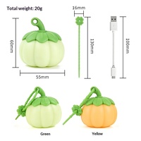 Collier lumineux LED rechargeable en silicone de type C pour animaux de compagnie, clignotant, sécurité nocturne, anti-perte, pour chats et chiens, promenade nocturne