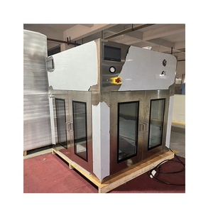 Hộp Đi Qua Cửa Sổ Mở Kép Bằng Inox Có Cổng DOP - Product Image 5