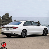 Kit carrosserie S63 Style : Pare-chocs avant, diffuseur arrière, calandre, à monter sur les vis, pour Mercedes Benz W223 Normal 2021-2023