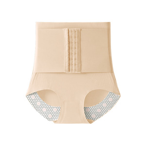 Women's High-Rise <strong>Shapewear</strong> <strong>Seamless</strong> Slim Panties Tuck Buttock Lift Floating Antibacterial <strong>Underwear</strong> with Breathable Feature - Product Image 6