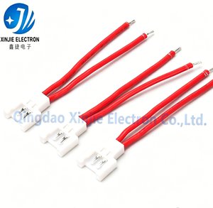 Faisceau de câbles personnalisé avec connecteur JST 2 broches, faisceau de câbles certifié UL CE ISO, faisceau de câbles rouge pour mini-équipements électriques - Product Image 5