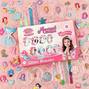 Trendy Girls Make Your Own Headbands Kit Hair <b>Clips</b> Bow Maker Gem Stickers Fashion Craft Birthday Toy Gift Wholesale - Product Image 1