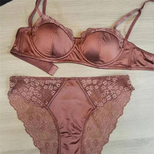 סקסי נשים תחרה משי בסיסי החזייה - Product Image 6