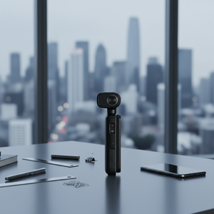 Taschen-Selfie-Vlog-Kamera mit WiFi, 4K UHD CMOS Sensor, MicroSD (max. 256 GB) für <span class=keywords><strong>YouTube</strong></span>-Live-Streaming Ordro M3 - Product Image 2