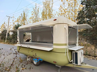 Restaurant entièrement équipé Pizza Taco Camion de nourriture pour la vente Camion de restauration rapide personnalisé Petit chariot de nourriture mobile électrique