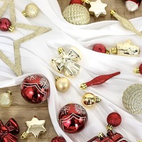 Lot de 100 kits de peinture de Noël avec pinceaux – Fournitures d'art DIY pour enfants, cadeaux de fête et décorations