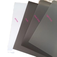 Écran de projection arrière transparent Écran plat/courbé pour vitrine Affichage Film d'écran holographique avec haute définition
