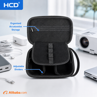 Étui de rangement de voyage de luxe en EVA, durable, anti-odeur, avec fermeture éclair et design simple, 4 à 6 compartiments